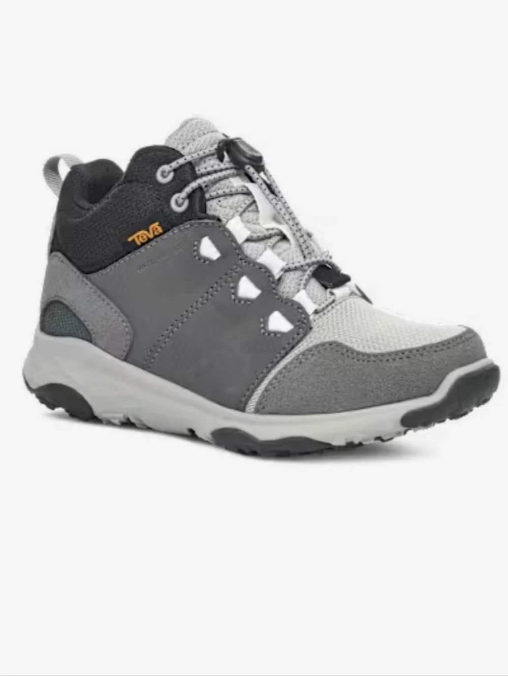 TEVA Canyonview MID Gray and Black Hiking Boots Toddler Kids 8